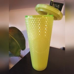 Starbucks 💚 Lemongrass Studded Glow-In-The-Dark Venti Tumbler